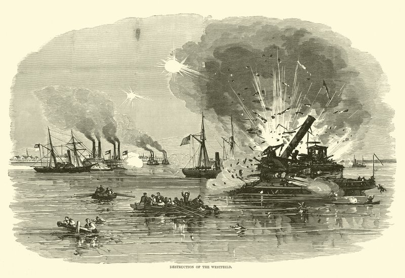 Westfieldin tuhoutuminen tammikuussa 1863 tekijältä American School