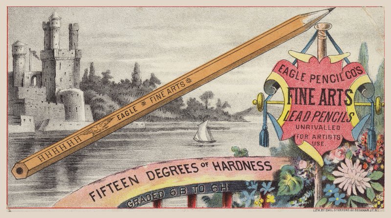 Eagle Fine Arts Pencil Advert tekijältä American School