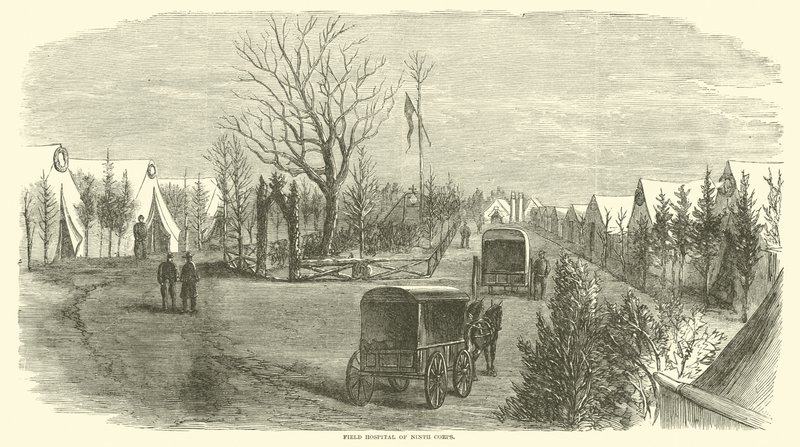 Ninth Corpsin kenttäsairaala, maaliskuu 1865 tekijältä American School