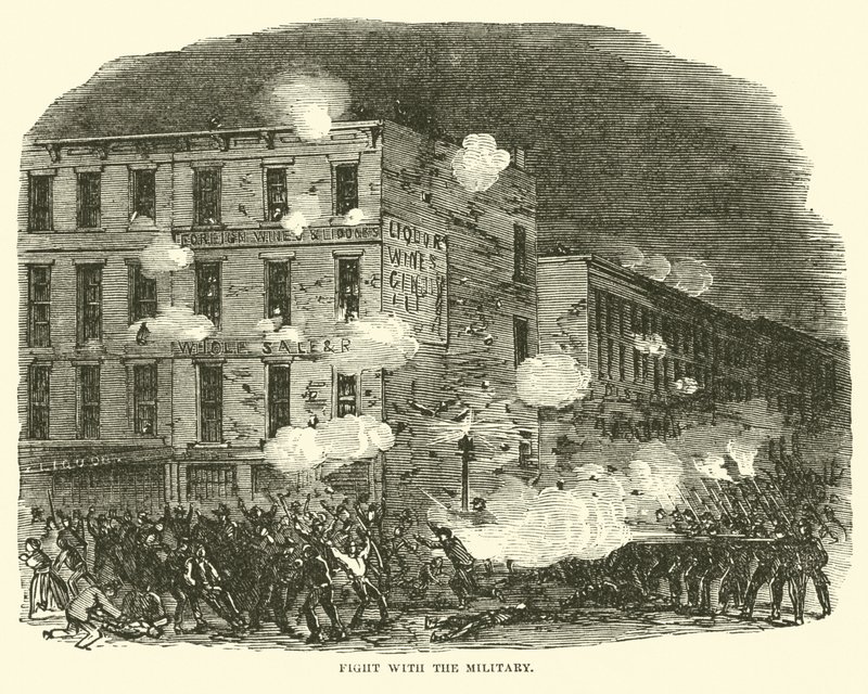 Taistelu armeijan kanssa, heinäkuu 1863 tekijältä American School