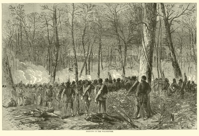 Taistelut erämaassa, toukokuu 1864 tekijältä American School