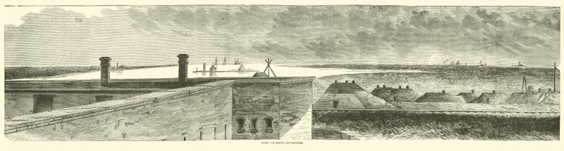 Fort Jackson, Savannah, joulukuu 1864 tekijältä American School
