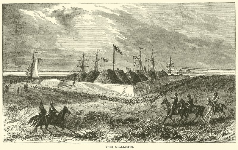 Fort McAllister, marraskuu 1864 tekijältä American School