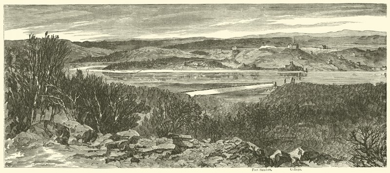 Fort Sanders, College, marraskuu 1863 tekijältä American School