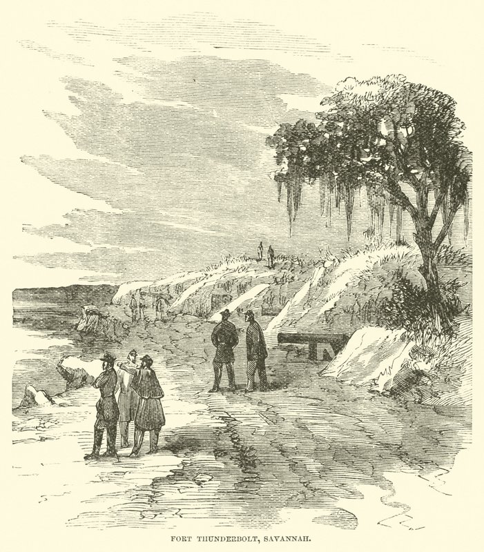Fort Thunderbolt, Savannah, joulukuu 1864 tekijältä American School