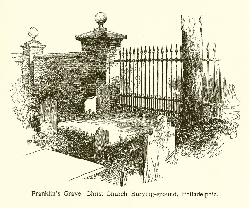 Franklins Grave, Christ Churchin hautausmaa, Philadelphia tekijältä American School