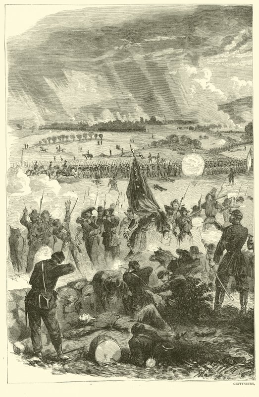 Gettysburg, 3. heinäkuuta 1863, heinäkuuta 1863 tekijältä American School