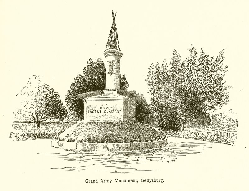 Suuri armeijamonumentti, Gettysburg tekijältä American School