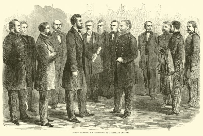 Grant vastaanotti toimeksiannon kenraaliluutnanttina toukokuussa 1864 tekijältä American School