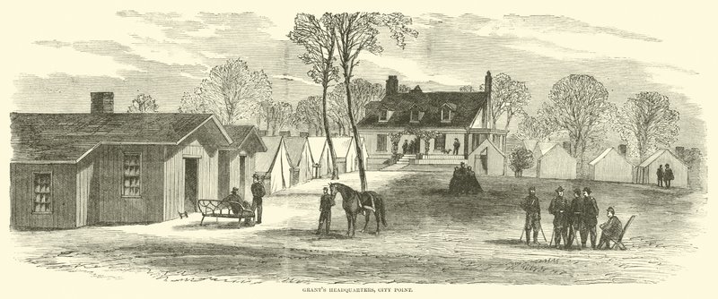 Grantsin päämaja, City Point, tammikuu 1865 tekijältä American School