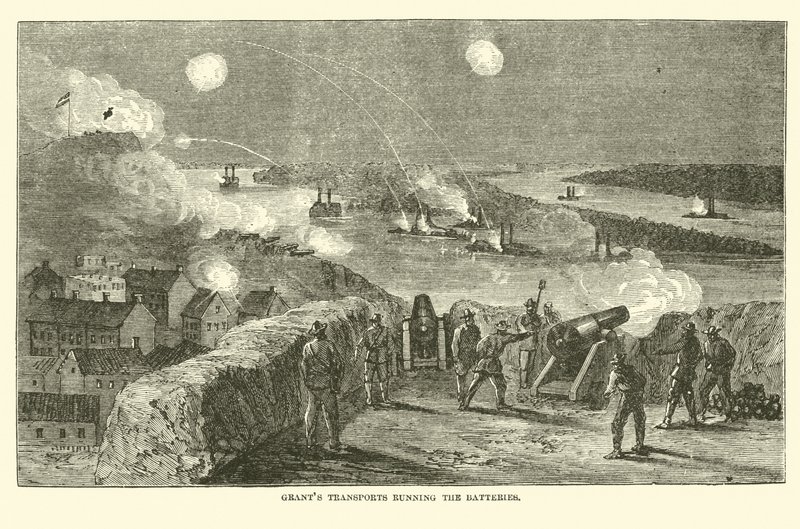 Myönnetään kuljetuksia akkujen käyttöön, huhtikuu 1863 tekijältä American School