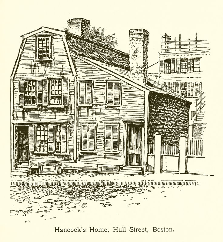 Hancocks Home, Hull Street, Boston tekijältä American School