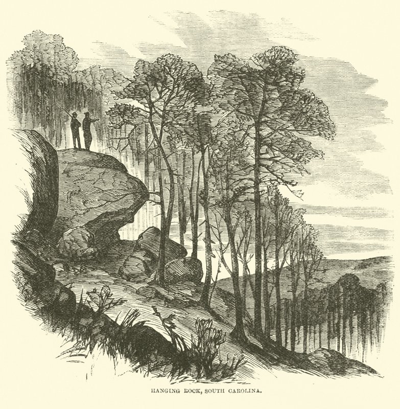 Hanging Rock, Etelä-Carolina, helmikuu 1865 tekijältä American School