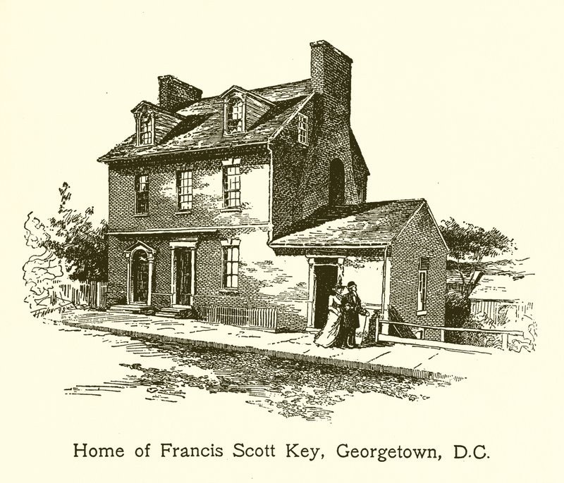 Francis Scott Keyn koti, Georgetown, D.C tekijältä American School