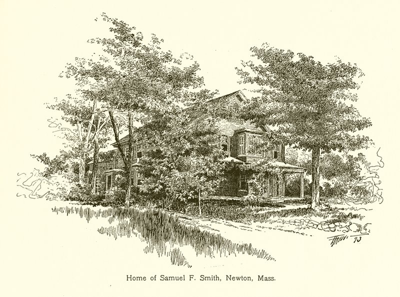 Samuel F. Smithin koti, Newton, Mass tekijältä American School
