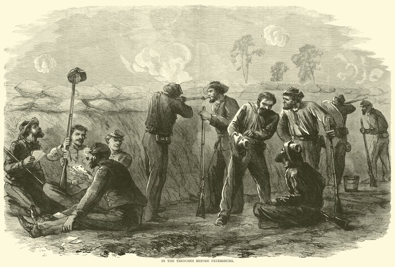 Haudoissa ennen Pietaria, elokuussa 1864 tekijältä American School
