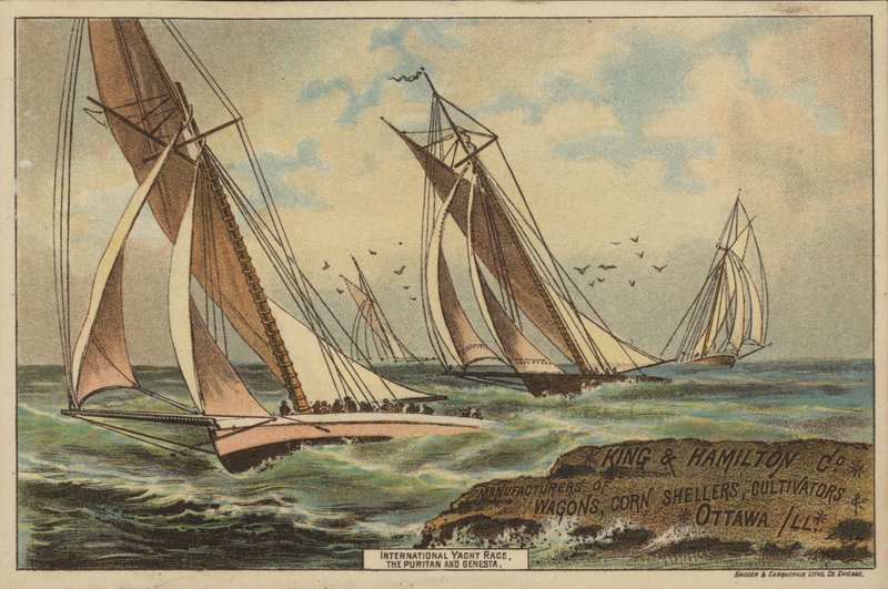 International Yacht Race, Puritan ja Genesta tekijältä American School