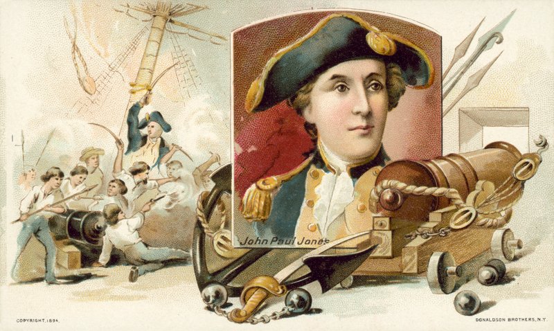 John Paul Jones (chromolitho) tekijältä American School