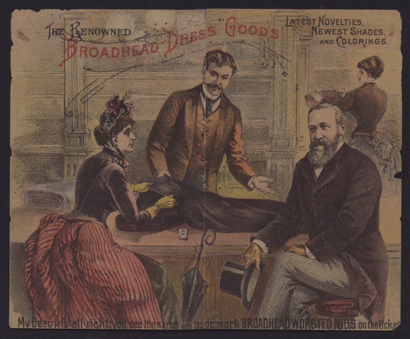 Julia ja presidentti Ulysses S. Grant (värilitografia) tekijältä American School