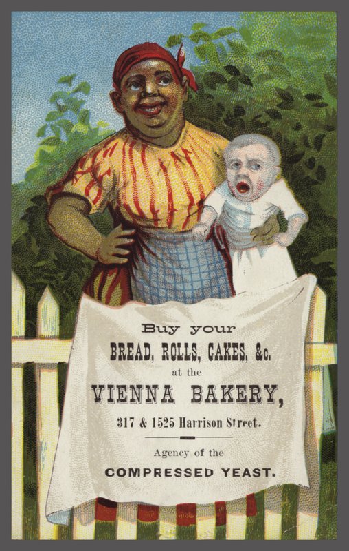 Lady with Baby mainostaa Vienna Bakerya tekijältä American School