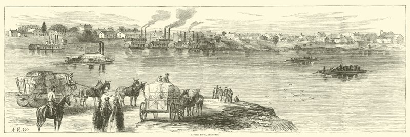 Little Rock, Arkansas, elokuu 1863 tekijältä American School
