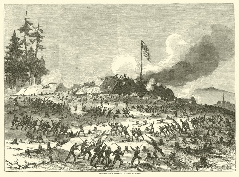 Longstreetsin hyökkäys Fort Sandersiin marraskuussa 1863 tekijältä American School