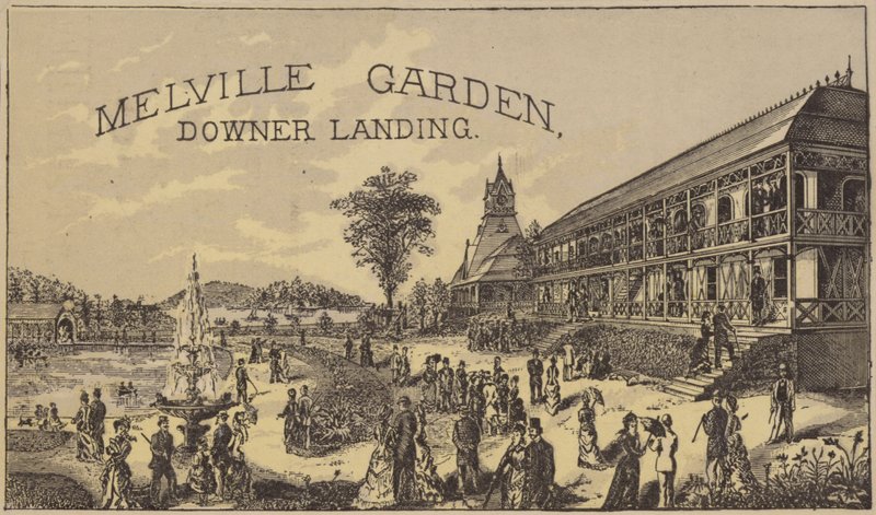 Melville Garden, Downer Landing tekijältä American School