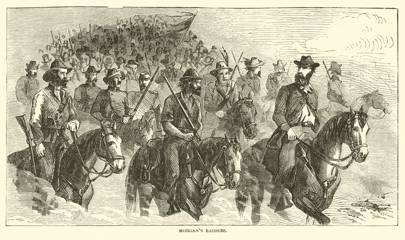Morgans raiders, heinäkuu 1863 tekijältä American School