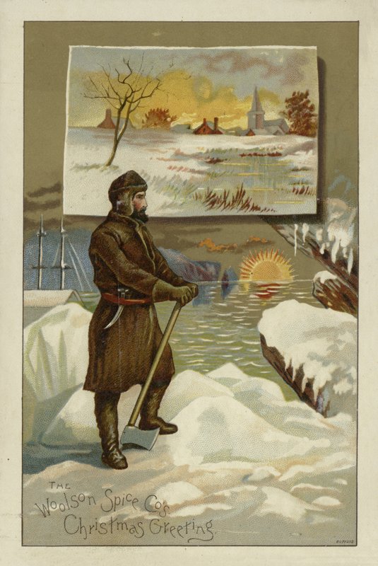 pohjoisnapa (chromolitho) tekijältä American School