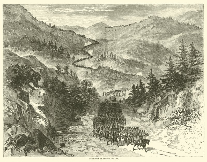 Cumberland Gapin miehitys, syyskuu 1863 tekijältä American School