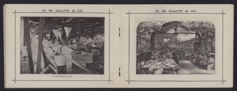 Sivuja kirjasesta R H Macy & Co:sta New Yorkista eli Macy