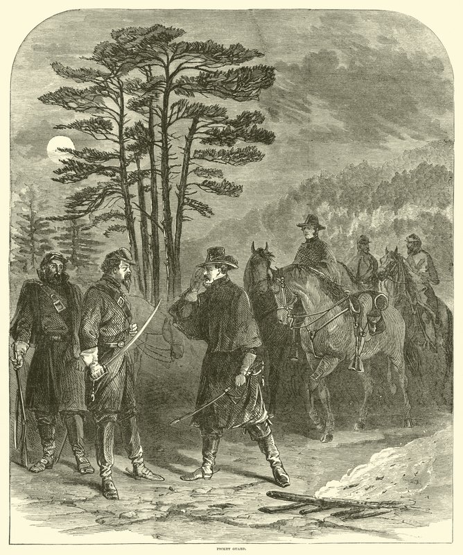 Picket Guard, tammi-huhtikuu 1863 tekijältä American School