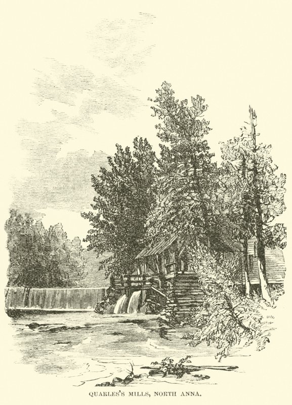 Quarless Mills, North Anna, toukokuu 1864 tekijältä American School