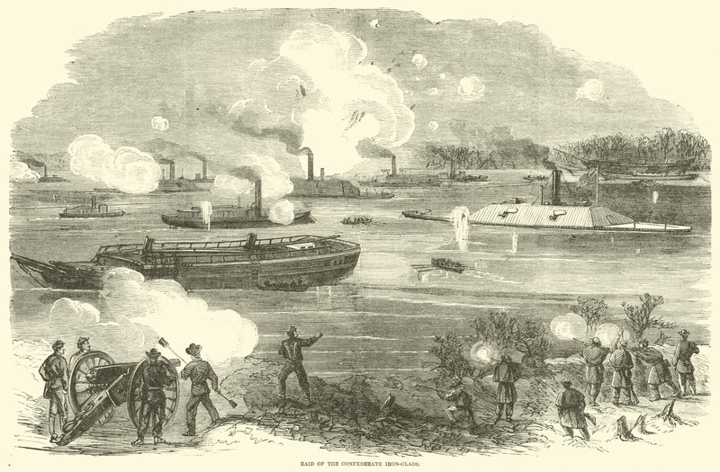 Raid of the Confederate Iron-cads, helmikuu 1865 tekijältä American School