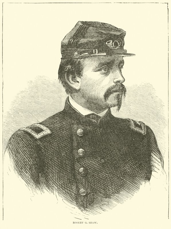 Robert G Shaw, heinäkuu 1863 tekijältä American School