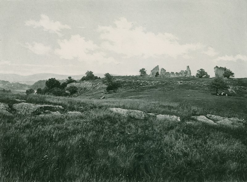 Ticonderogan linnoituksen rauniot (syväpaino) tekijältä American School