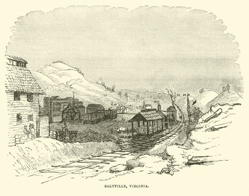 Saltville, Virginia, joulukuu 1864 tekijältä American School