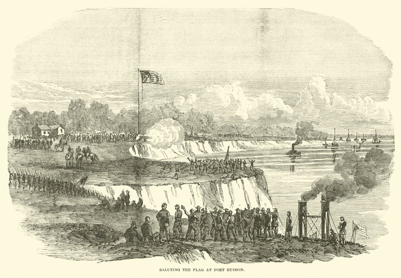 Lipun tervehdys Port Hudsonissa heinäkuussa 1863 tekijältä American School