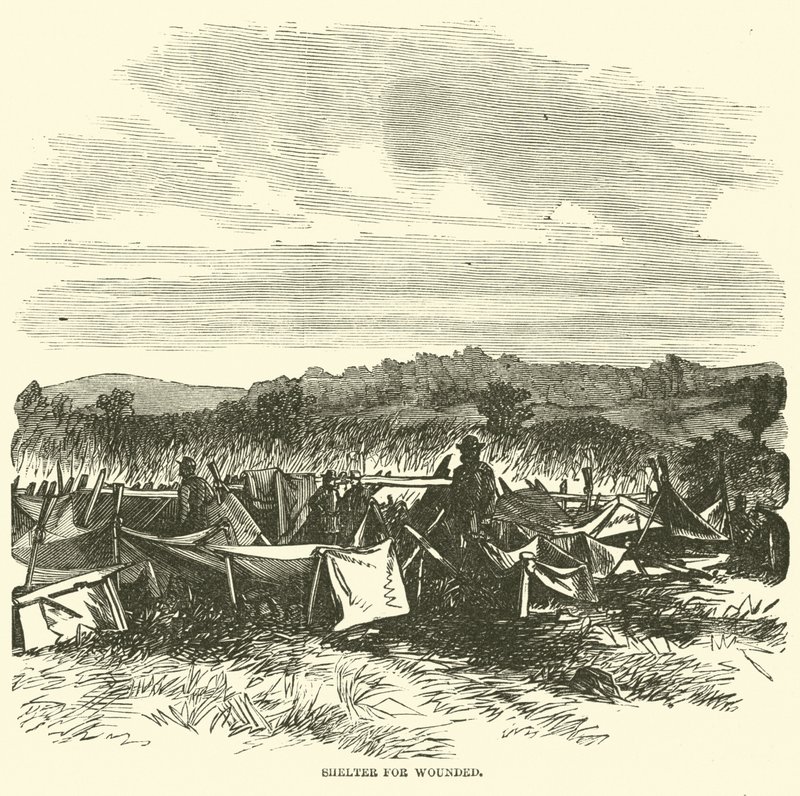 Haavoittuneiden suoja, syyskuu 1862 tekijältä American School