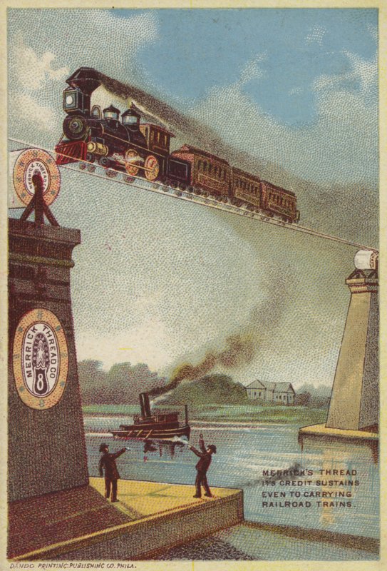 Steam Train Crossing River tekijältä American School