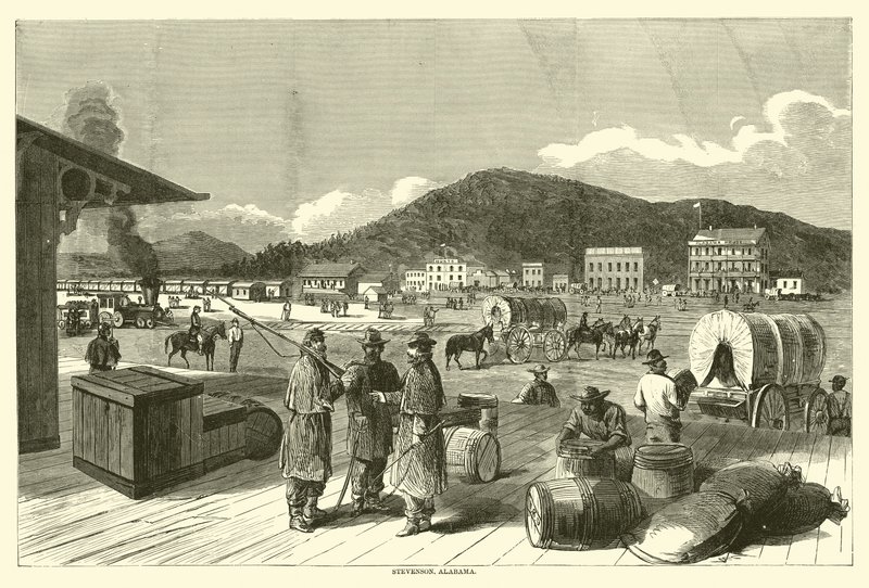 Stevenson, Alabama, elokuu 1863 tekijältä American School
