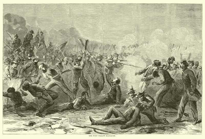 Fort Pillow Massacre, huhtikuu 1864 tekijältä American School