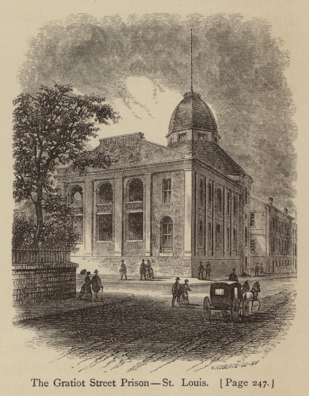 Gratiot Streetin vankila, St Louis (kaiverrus) tekijältä American School