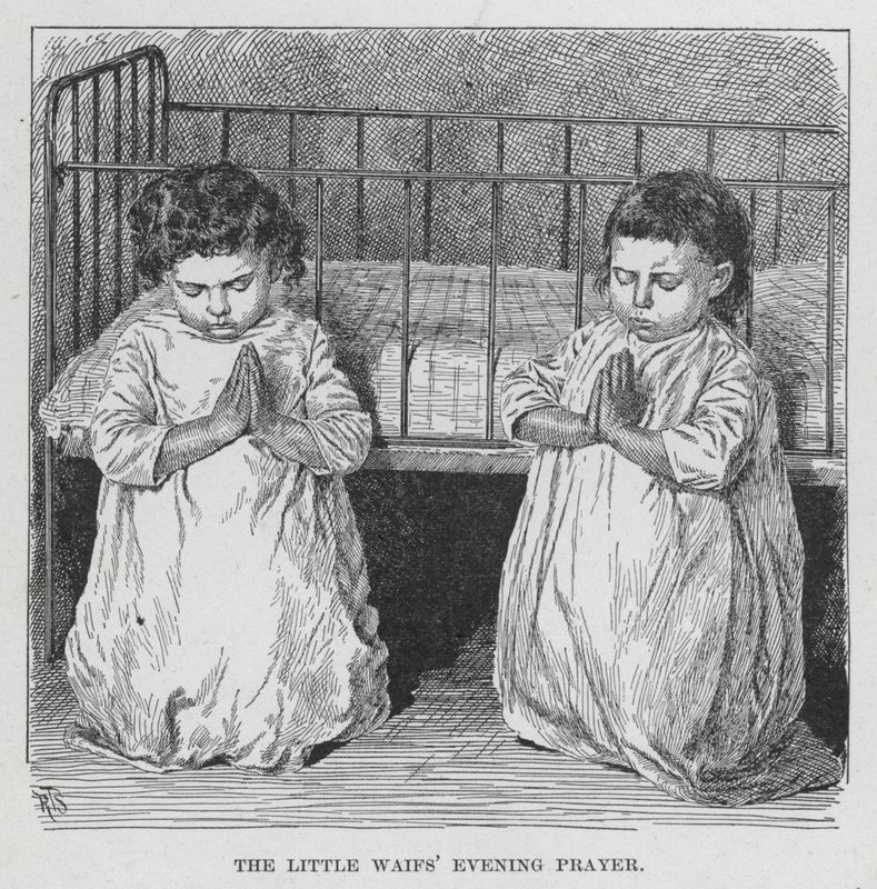 Little Waifsin iltarukous (litho) tekijältä American School