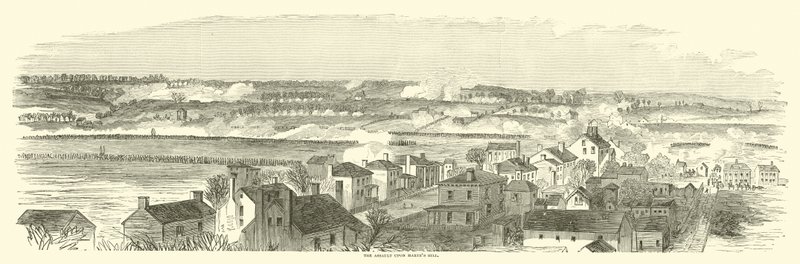 Hyökkäys Maryes Hilliin joulukuussa 1862 tekijältä American School