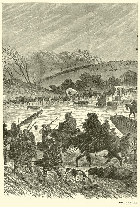 Kampanja mudassa, tammikuu 1863 tekijältä American School