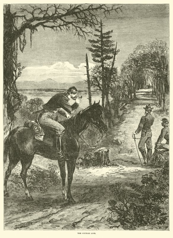 Kuriirilinja, huhtikuu 1863 tekijältä American School