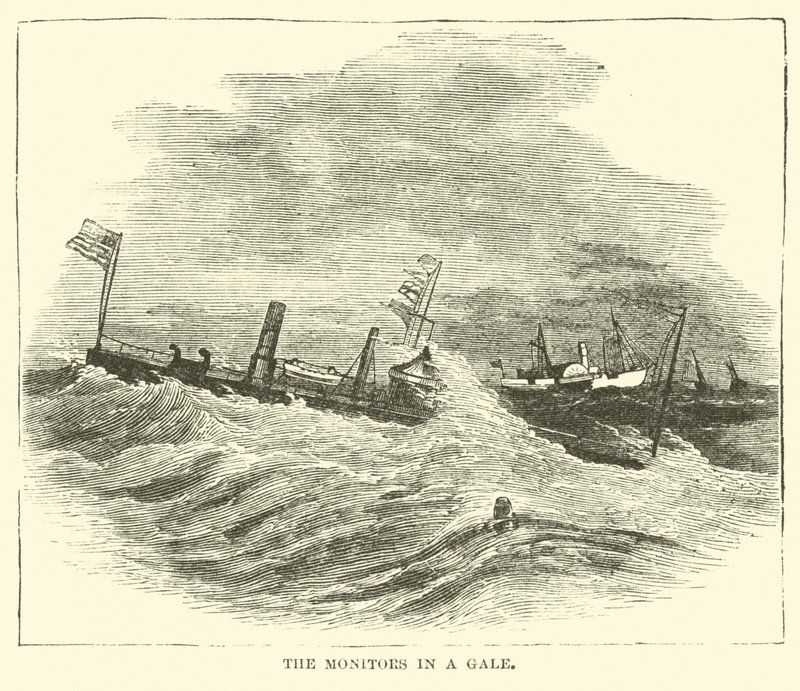 Monitorit Galessa, joulukuu 1864 tekijältä American School