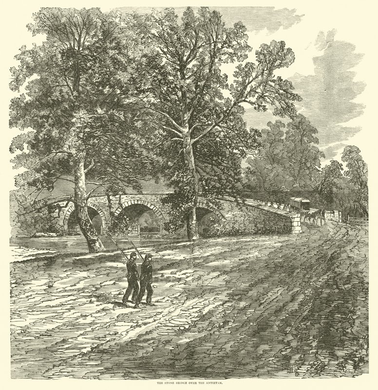 Kivisilta Antietamin yli, syyskuu 1862 tekijältä American School