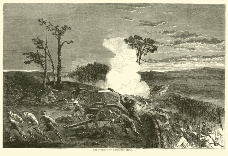Missionary Ridgen myrsky marraskuussa 1863 tekijältä American School